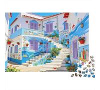 Puzzle Arquitectura Colorida De 1000 Piezas Interesante Rompecabezas Hombres Y Mujeres De 1000 Piezas Decoracion Regalo 38x26cm/1000pcs