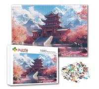 Puzzle Arquitectura Puzzle 2000 Piezas Paisaje, Rompecabezas Imposible Desafiante, Adultos Jigsaw, Juegos de Rompecabezas para Toda la Familia con Reducción de Presión, Regalos para Mujeres G-9