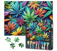 Puzzle artístico fractales hipnóticos: espirales de colores dinámicas en el infinito, puzle premium de 1000 piezas para adultos (50 x 70 cm)