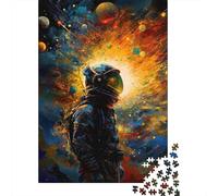 Puzzle Astronauta en explosión cósmica De 1000 Piezas Interesante Rompecabezas para Adultos De 1000 Piezas Decoracion Regalo 70x50cm/1000pcs