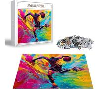 Puzzle Atleta Puzzle 1500 Piezas Color Rompecabezas Adultos Pieza de Madera Juegos, Entretenimiento En Familia Rompecabezas Jigsaw para a Partir de 14 Años, Juego De Decoración del Hogar Regalos S-495