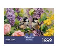 Puzzle Ave del Ramo de Flores De 1000 Piezas Animal Rompecabezas Adultos De 1000 Piezas Juego Entretenimiento Creativo 70x50cm/1000pcs