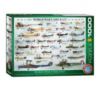 Puzzle - Aviones De Guerra De La Primera Guerra Mundial - 1000 Piezas