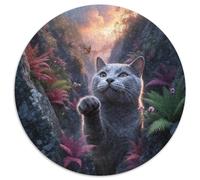Puzzle Azul Ruso 1000 Piezas - para Adultos Y Niños Puzzles De Cañón, Juego Educativo Y Divertido Decorativo, Regalo Original 1000pcs (67.5x67.5cm)