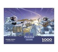 Puzzle Banda Espacial Vida Silvestre Rompecabezas De 1000 Piezas - Adultos, Desafiante, Regalo, Juego Familiar, Decoración del Hogar 52x38cm/1000pcs
