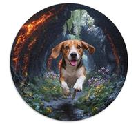 Puzzle Beagle 1000 Piezas - para Adultos Y Niños Puzzles De Túnel Roca, Juego Educativo Y Juego Familiar Arte Decorativo, Regalo Ideal 1000pcs (67.5x67.5cm)