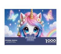 Puzzle Bestia de Cuerno Fantasma Dulce De 1000 Piezas Interesante Rompecabezas Hombres Y Mujeres De 1000 Piezas Juego Regalo 38x26cm/1000pcs