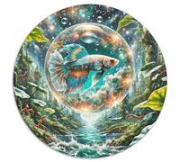 Puzzle Betta 1000 Piezas para Adultos Y Niños Juego Difícil De Cochetón Rompecabezas Betta Nido Burbujas Decorativo Regalo para Hombre 1000pcs (67.5x67.5cm)