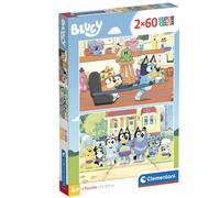 Clementoni - 2 puzzles 60 piezas - Bluey