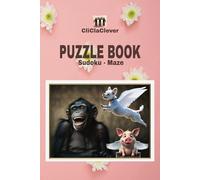 PUZZLE BOOK - BEAUTIFUL HAPPY DREAM - SUDOKU & MAZE: !!!ATTENTION!!! MATCHING DAILY PLANNER, NOTEBOOK & SCRAPBOOK AVAILABLE - 50 PAGES