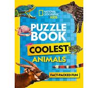 Puzzle Book Coolest Animals: Brain-tickling quizzes, sudokus, crosswords and wordsearches (National Geographic Kids)