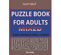 Puzzle Book for Adults- Mixed