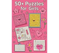 Puzzle Book For Girls 8-12 years:: Puzzle Book with Solutions: Word searches, Crosswords, Mazes and more. Girls Themed Interests/hobbies. 6x9inches, ... Christmas, Birthdays and Screen-Free Times