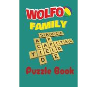 Puzzle Book for kids Wolfoo Family: Crosswords Puzzles with Easy to Read Print about Wolfoo Family, Children, Vacation, Nature Puzzles and More | 6x9 ... for Vacation, Holidays and Relaxation