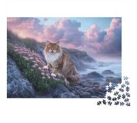 Puzzle Bosque de Noruega 1000 Piezas - para Adultos Y Niños Puzzles, Divertido, Desafiante E Instructivo Arte Decorativo, Regalo Original 70x50cm/1000pcs