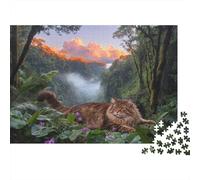 Puzzle Bosque de Noruega 1000 Piezas - para Adultos Y Niños Rompecabezas, Juego para Toda La Familia Decorativo, 38x26cm/1000pcs