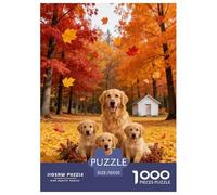 Puzzle Bosque de otoño De 1000 Piezas Interesante Rompecabezas para Adultos De 1000 Piezas Juego Entretenimiento Creativo 70x50cm/1000pcs