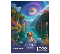 Puzzle Bretón Español 1000 Piezas para Adultos Y Niños Juego Difícil Puzzles Bretón Lago Decorativo Regalo para Hombre 70x50cm/1000pcs