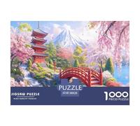 Puzzle Bridge, árbol, Tower De 1000 Piezas Interesante Rompecabezas Hombres Y Mujeres De 1000 Piezas Decoracion Entretenimiento Creativo 38x26cm/1000pcs