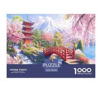 Puzzle Bridge, árbol, Tower De 1000 Piezas Interesante Rompecabezas para Adultos De 1000 Piezas Juego Regalo 70x50cm/1000pcs