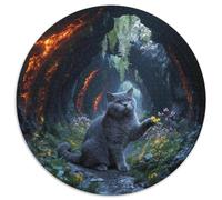 Puzzle Británico Pelo Corto 1000 Piezas - para Adultos Y Niños Puzzles De Túnel Roca, Juego Educativo Y Divertido Arte Decorativo, Regalo Original 1000pcs (67.5x67.5cm)