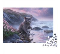 Puzzle Británico Pelo Corto 1000 Piezas - para Adultos Y Niños Puzzles, Divertido, Desafiante E Instructivo Arte Decorativo, Regalo Ideal 70x50cm/1000pcs