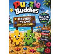 Puzzle Buddies™: Beach Day Adventure - Patch Edition™: A Two-Book Puzzle Adventure Where Buddies Colour, Solve & Explore Together | Cooperative ... 4-8 (The Puzzle Buddies Adventure Series)