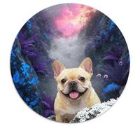 Puzzle Bulldog Francés 1000 Piezas - para Adultos Y Niños Puzzles De Cañón, Juego Educativo Y Juego Familiar Arte Decorativo, Regalo Original 1000pcs (67.5x67.5cm)