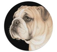 Puzzle BullPerro 1000 Piezas para Adultos Juego Relajante de cartón Puzzles BullPerro Primer Plano Decorativo Regalo para Hombre 1000pcs (67.5x67.5cm)