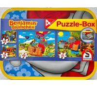 Puzzle Caja Benjamin Blümchen Schmidt Spiele 2x26 & 2x48 Piezas Combinar 55594
