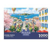 Puzzle Calles Coloridas De 1000 Piezas Interesante Rompecabezas Hombres Y Mujeres De 1000 Piezas Juego Entretenimiento Creativo 38x26cm/1000pcs