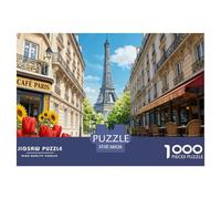 Puzzle Calles y callejones de París De 1000 Piezas Interesante Rompecabezas Adultos De 1000 Piezas Juego Entretenimiento Creativo 38x26cm/1000pcs