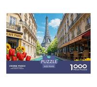 Puzzle Calles y callejones de París De 1000 Piezas Interesante Rompecabezas Adultos De 1000 Piezas Obra De Arte Hobby 70x50cm/1000pcs
