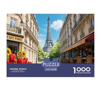 Puzzle Calles y callejones de París De 1000 Piezas Interesante Rompecabezas para Adultos De 1000 Piezas Obra De Arte Regalo 52x38cm/1000pcs