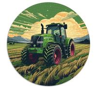 Puzzle Camión Tractor de Equipos 1000 Piezas para Adultos Juego EduGatoivo de cartón Rompecabezas Tractor Campo de Trigo Decorativo Regalo Original 1000pcs (67.5x67.5cm)