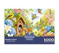 Puzzle Campo de Cuentos de Hadas de Primavera De 1000 Piezas Interesante Rompecabezas Hombres Y Mujeres De 1000 Piezas Pintura Hobby 38x26cm/1000pcs