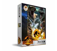 Sd toys efecto 3d poster compo carnivoros jurassic world-puzle 100 pie