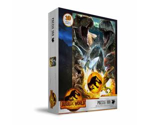 Puzzle Carnívoro 3D Efecto Jurassic World 100 Pcs SD TOYS