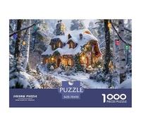Puzzle Casa de la Magia de la Selva Nieve Mundo Secreto De 1000 Piezas Interesante Rompecabezas Adultos De 1000 Piezas Juego Hobby 70x50cm/1000pcs