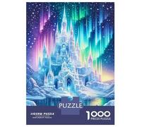 Puzzle Castillo Aurora De 1000 Piezas Rompecabezas Hombres Y Mujeres De 1000 Piezas Pintura Hobby 52x38cm/1000pcs