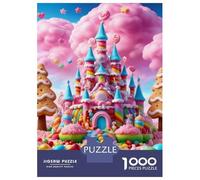 Puzzle Castillo Candy De 1000 Piezas Rompecabezas Hombres Y Mujeres De 1000 Piezas Juego Entretenimiento Creativo 38x26cm/1000pcs