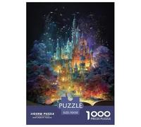 Puzzle Castillo De 1000 Piezas Interesante Rompecabezas Adultos De 1000 Piezas Pintura Entretenimiento Creativo 70x50cm/1000pcs
