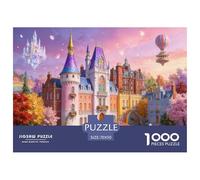 Puzzle Castillo del Arco Iris De 1000 Piezas Interesante Rompecabezas Adultos De 1000 Piezas Obra De Arte Entretenimento 70x50cm/1000pcs