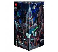 Puzzle - Castle Of Horror, Loup - Señal Triangular 2000 Piezas