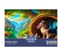 Puzzle Cavalier King Charles Spaniel 1000 Piezas - para Adultos Puzzles De Giant Árbol, Juguete EduGatoivo, Decorativo, Regalo Ideal 38x26cm/1000pcs