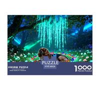 Puzzle Cavalier King Charles Spaniel 1000 Piezas - para Adultos Rompecabezas De Bosque, Juego Divertido E Instructivo Decorativo, Regalo Ideal 38x26cm/1000pcs