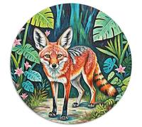 Puzzle Chacal 1000 Piezas A Partir De 14 Años Juego EduGatoivo De Cartón Rompecabezas Plantaas Tropicales Chacal Decorativo Regalo Ideal 1000pcs (67.5x67.5cm)