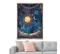 Puzzle Cielo Estrellado, 70 x 51 cm 1000 Piezas Juguetes Divertidos y Románticos para el Libre - Puzzle del Cielo Estrellado, para Niños Adultos Familia Oficinas Situaciones Sociales Escuela Aula
