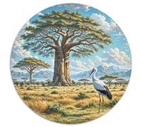 Puzzle Cigüeña 1000 Piezas para Adultos Y Niños Juego Difícil De Cochetón Puzzles Cigüeña Gran Árbol Decorativo Regalo para Hombre 1000pcs (67.5x67.5cm)