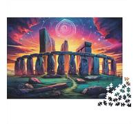 Puzzle Círculo de Piedra mística De 1000 Piezas Interesante Rompecabezas Hombres Y Mujeres De 1000 Piezas Pintura Regalo 70x50cm/1000pcs